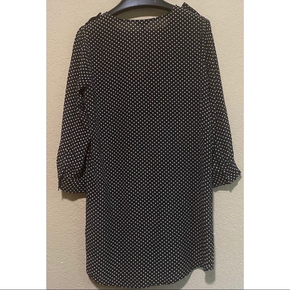 Joie Silk Polka Dot Long Sleeve Tunic - Picture 2 of 6